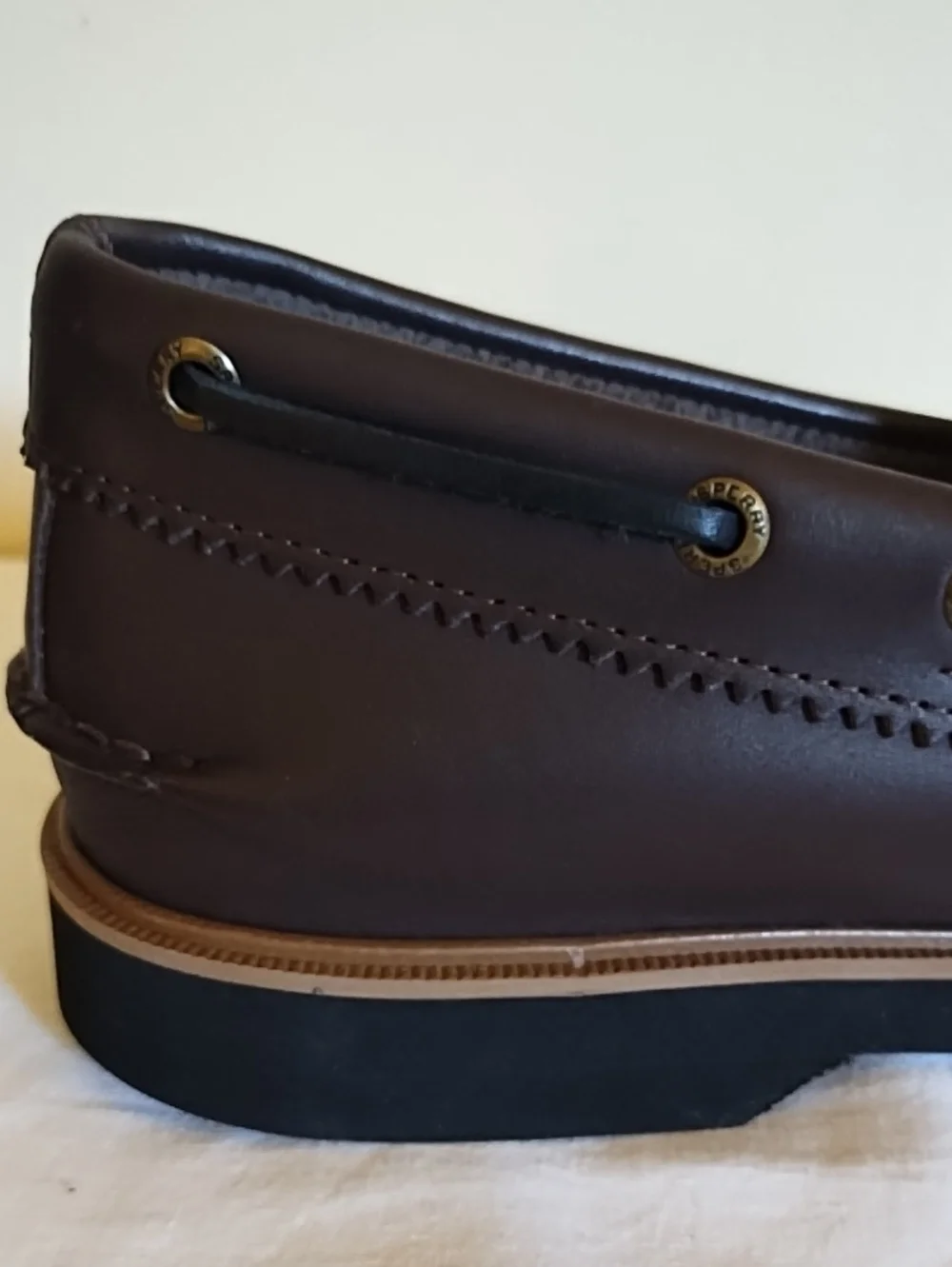 SPERRY SHOES - MEN'S-DARK BROWN, SZ 12 - NEW IN BOX